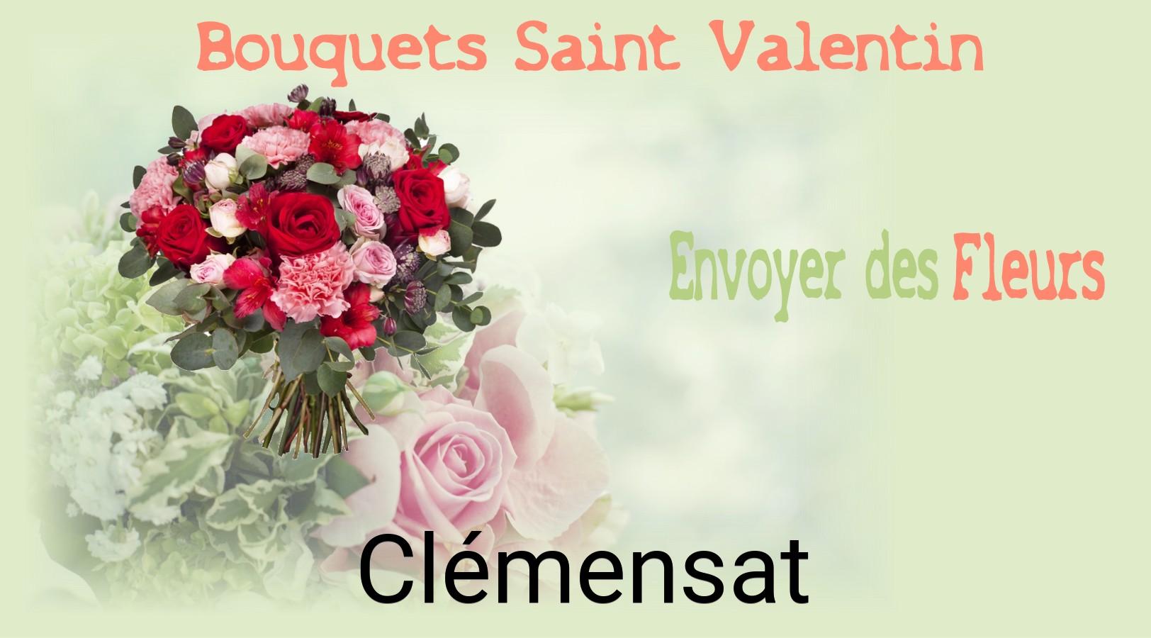 Roses de Saint-Valentin livrées à Clémensat